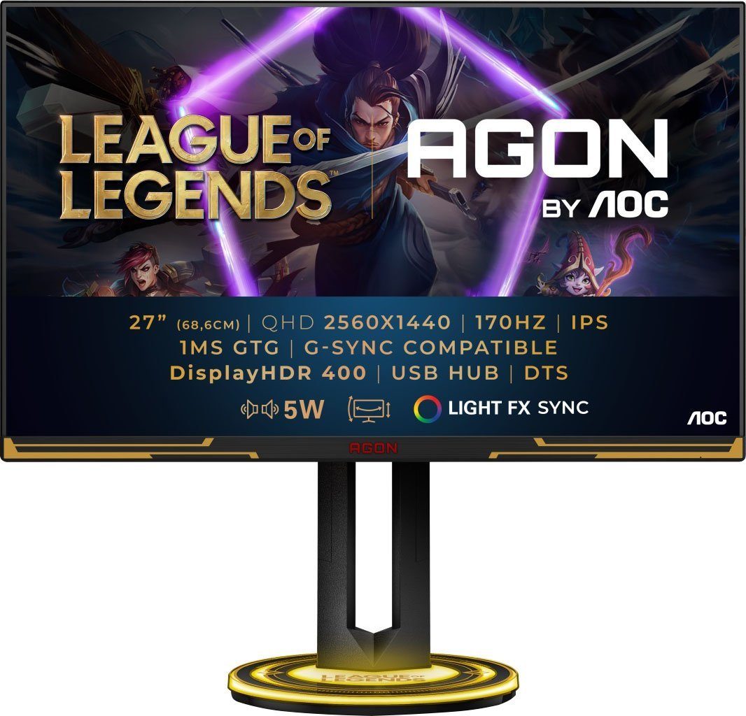 AOC AG275QXL Gaming-Monitor (68,5 cm/27 