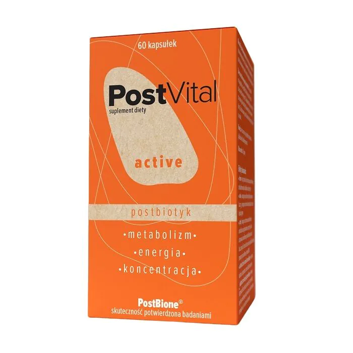 PostVital Active Postbiotic, dodatak prehrani za podršku imunitetu, kapsule