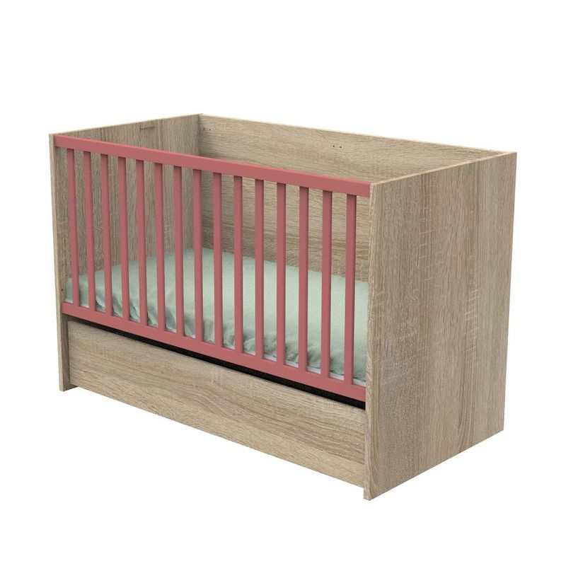 Lit bébé évolutif en lit junior 140x200Cm Nova Loft