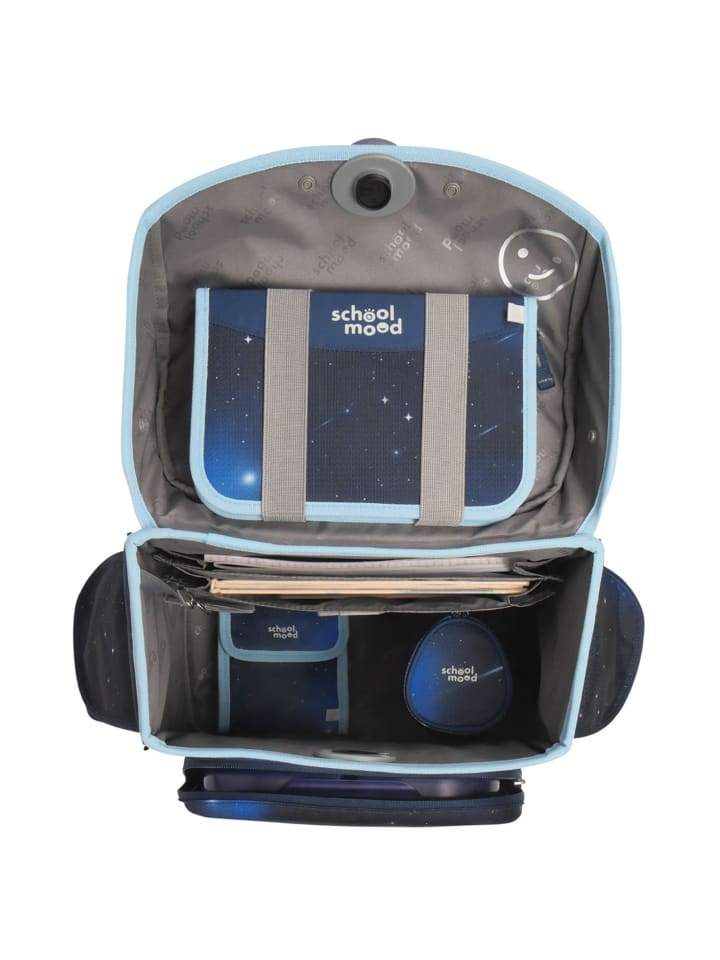 SCHOOL-MOOD Timeless Air  Schulranzen-Set 7tlg. in aqua günstig kaufen onesize