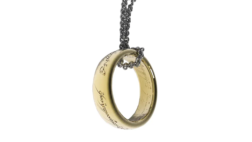Herr der Ringe Schlüsselanhänger 3D Ring