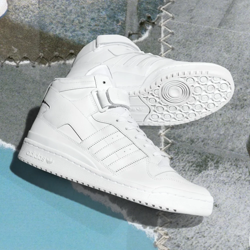adidas Forum Mid FY4975 / weiss