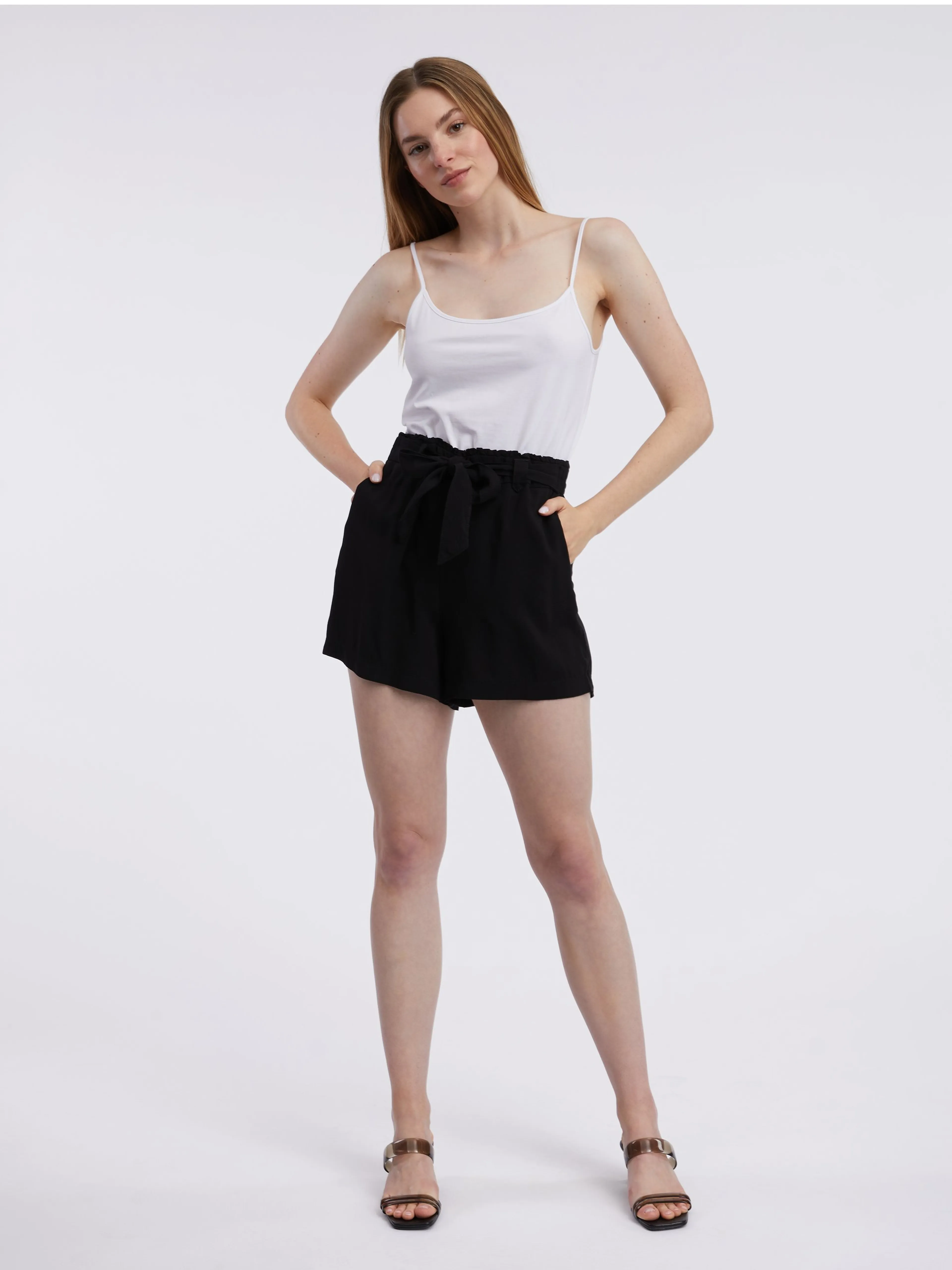 Schwarze Damenshorts ORSAY
