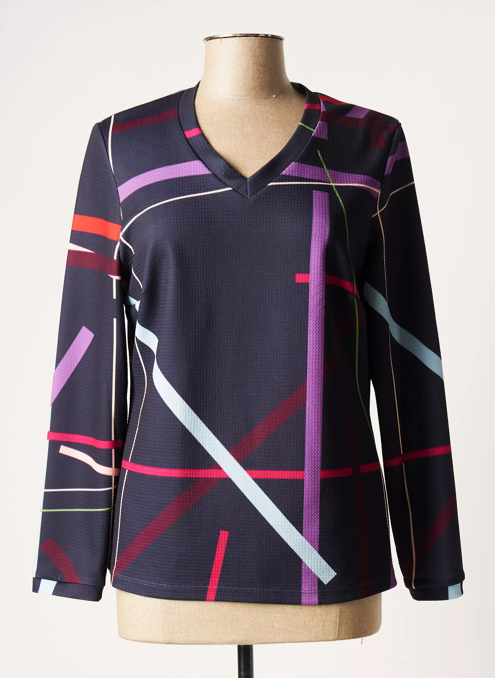 Meri Esca Tops Femme couleur bleu