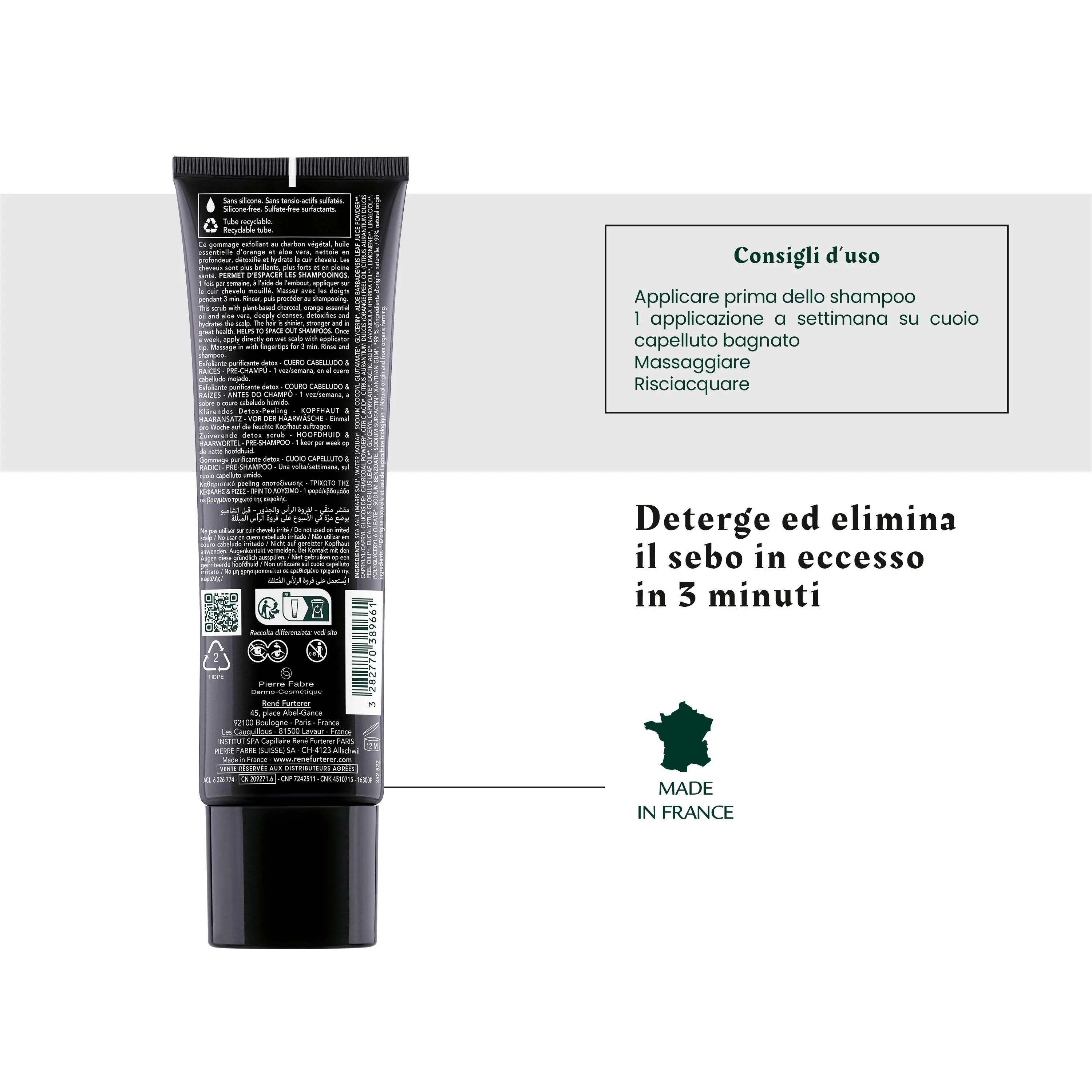 Head Spa Scrub - Pročišćavajući detoks piling - Piling za kosu, Tretman vlasišta