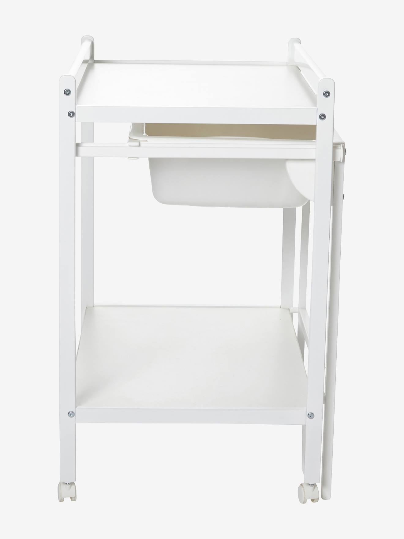 Vertbaudet Babyzimmer Wickeltisch mit Badewanne MAGICTUB - natur/weiß