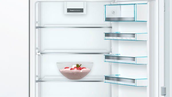 BOSCH Einbaukühlgefrierkombination 6 KIN86AFF0, 177,2 cm hoch, 55,8 cm breit