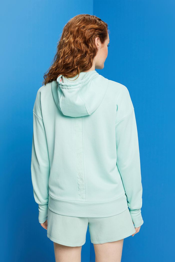 Recycelt: Sweatshirt mit Reißverschluss