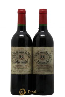 Château Pavie Macquin 1er Grand Cru Classé B  1994 - Lot de 2 Bouteilles