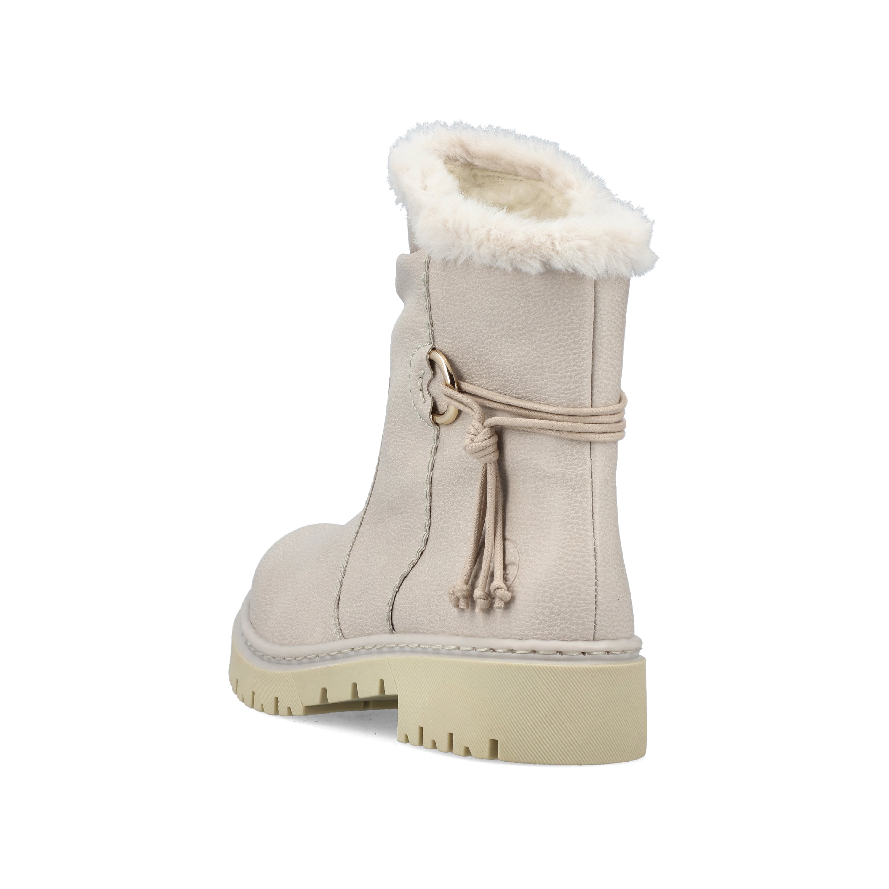 Rieker Damen Kurzstiefel hellbeige