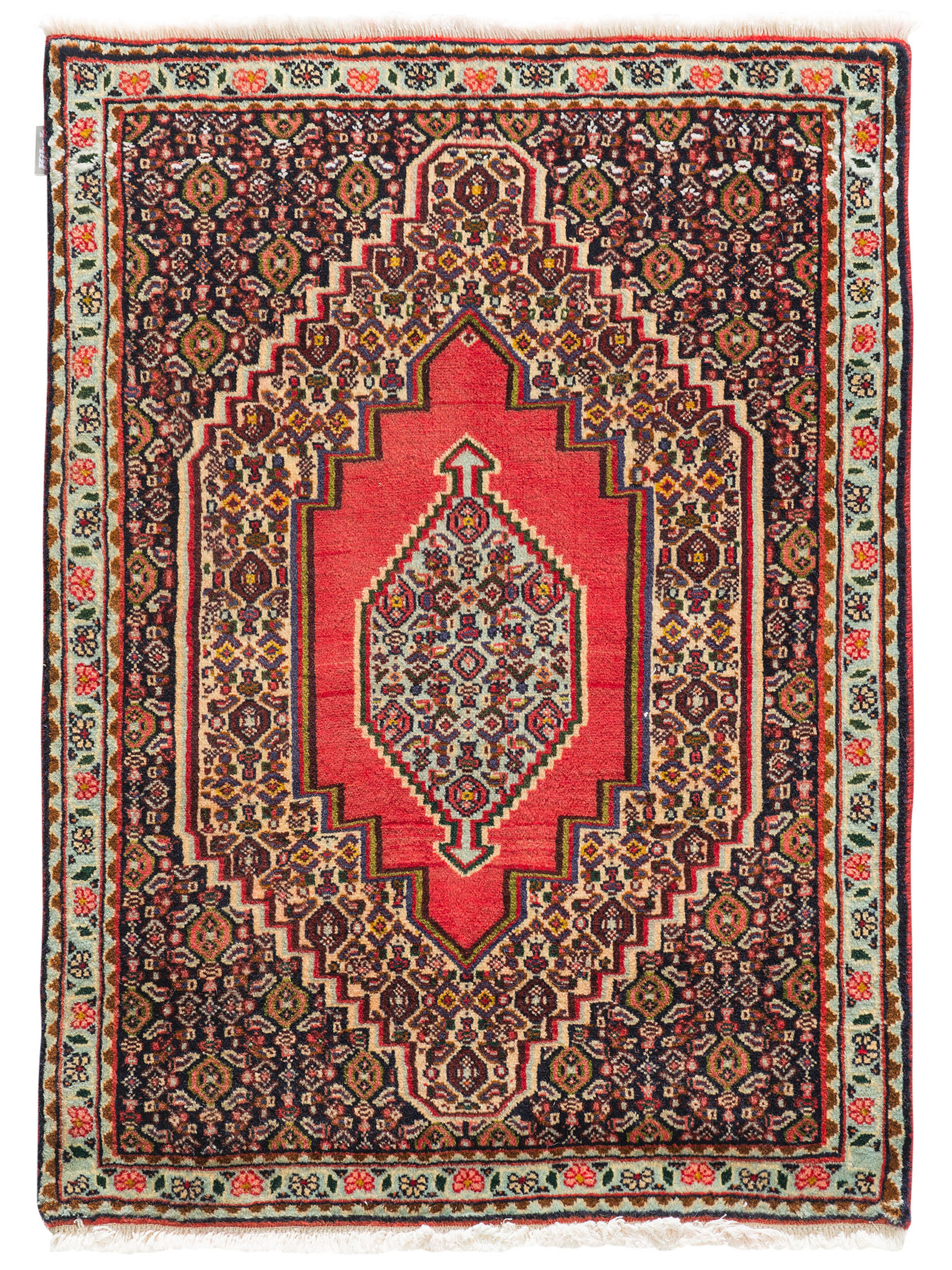 Senneh ca. 72 x 98 cm, Unikat / Einzelstück