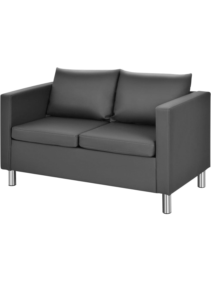 COSTWAY 2 Sitzer Sofa in Grau günstig kaufen onesize