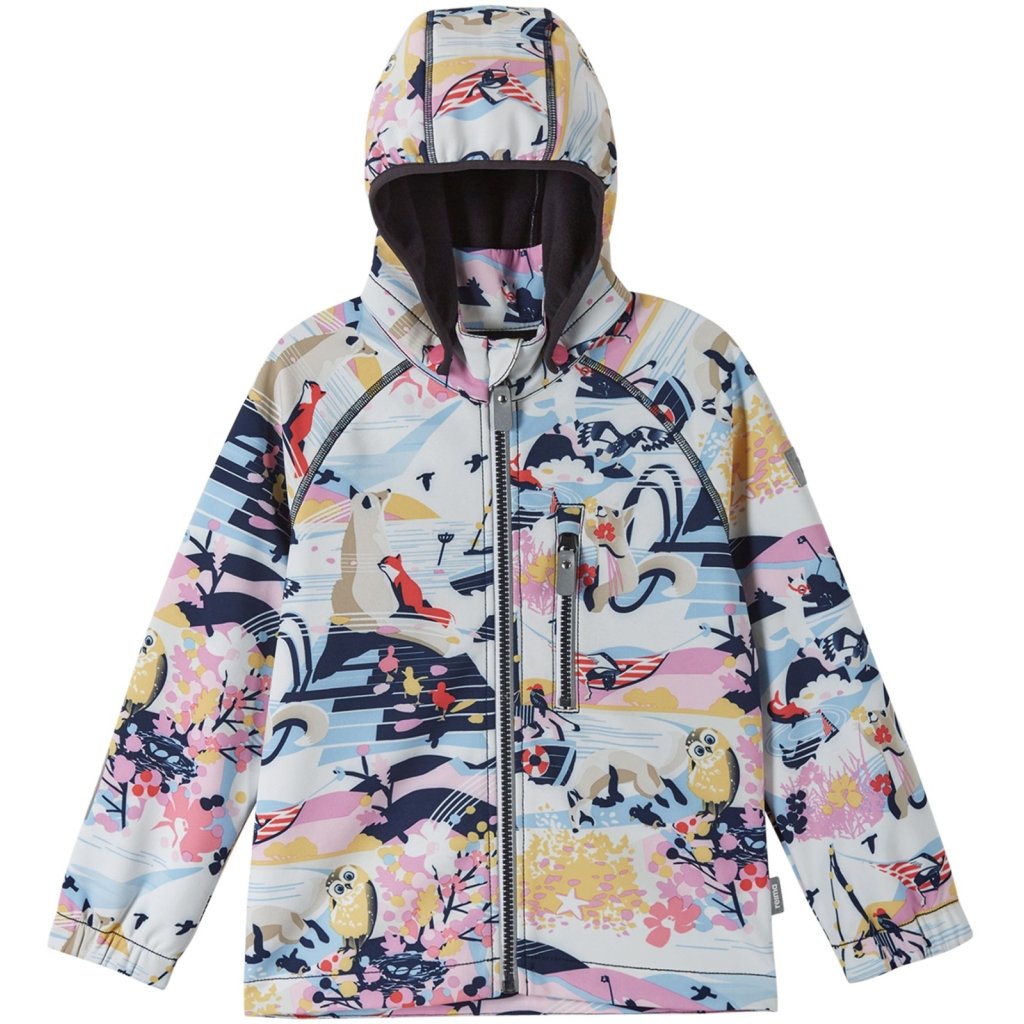 Reima Vantti Lilac Pink Kinder Softshelljacke