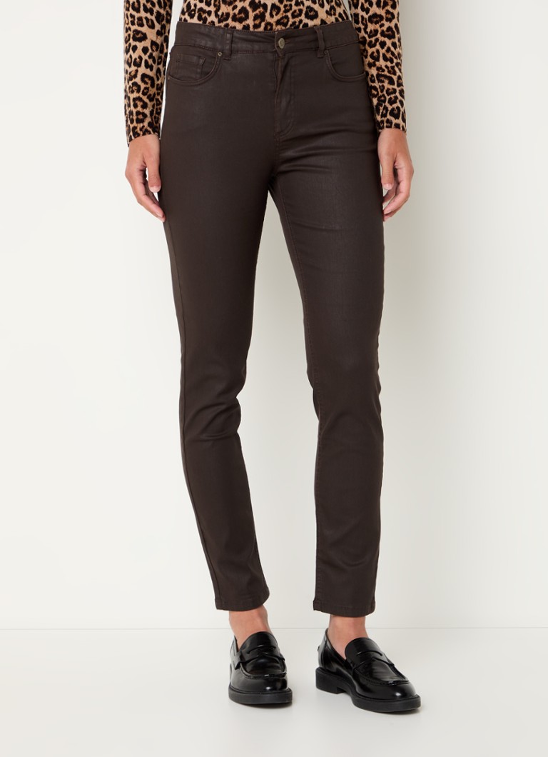 Blugi skinny cu talie înaltă și decolorare de la Gerard Darel Nouria