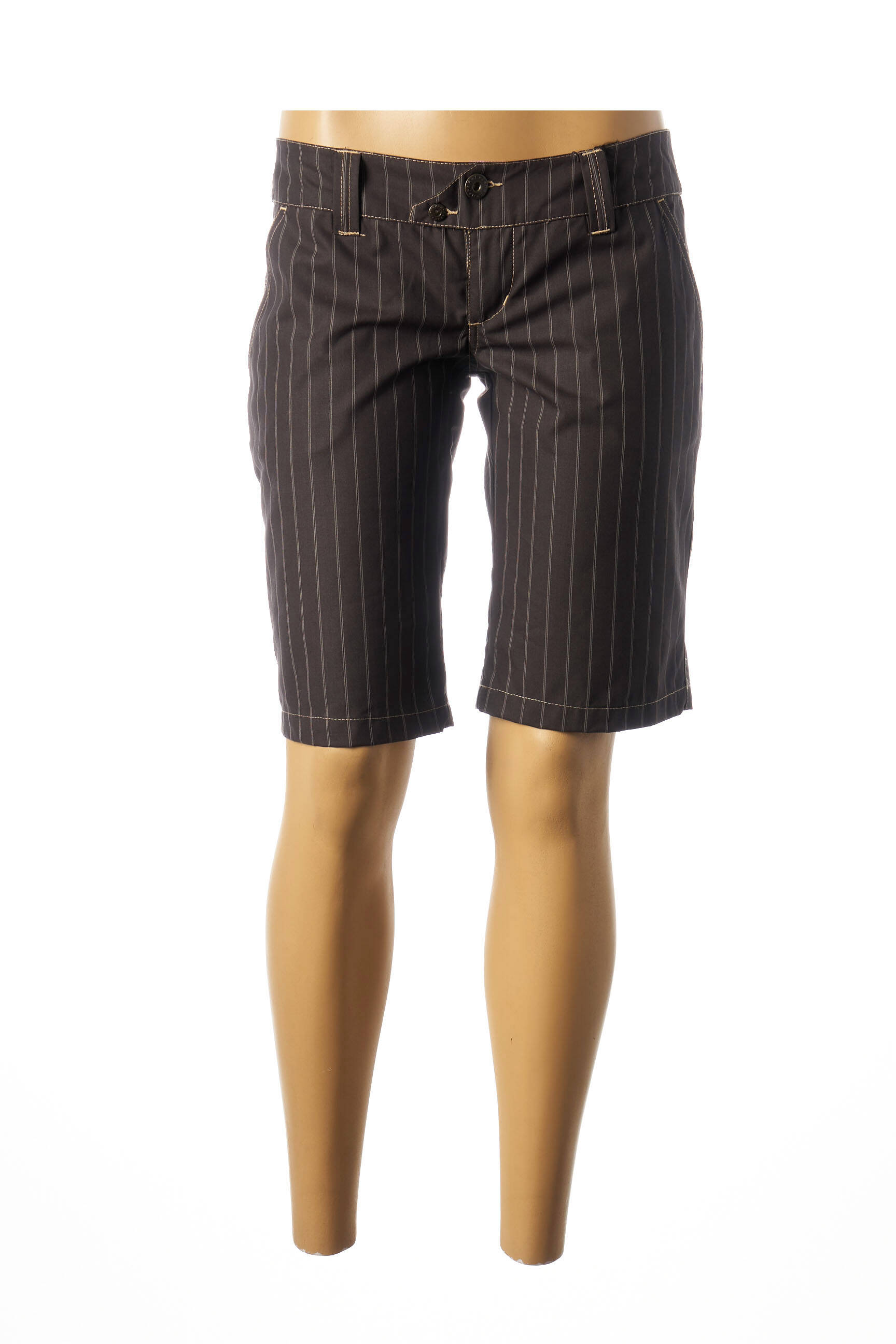 Freeman T Porter Bermudas Femme couleur gris