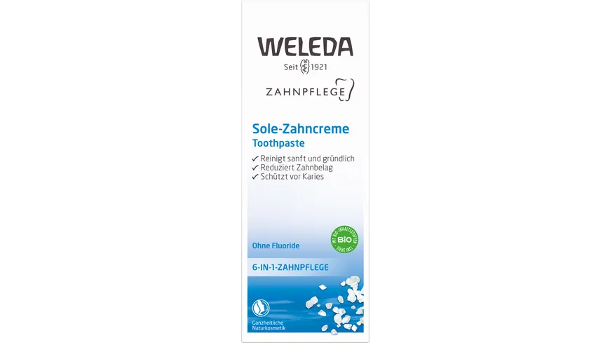WELEDA ZAHNPFLEGE Sole-Zahncreme 75 ml