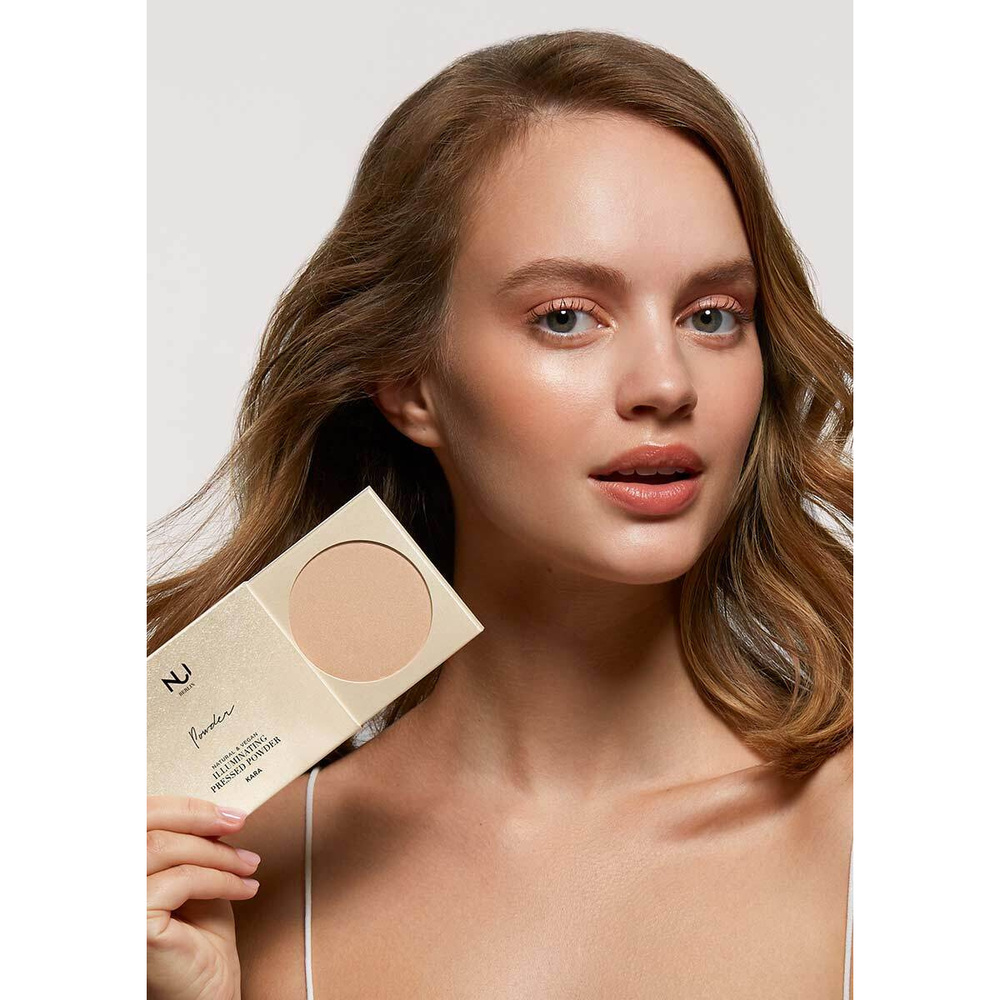 Nui Cosmetics lluminating Pressed Powder Soin visage