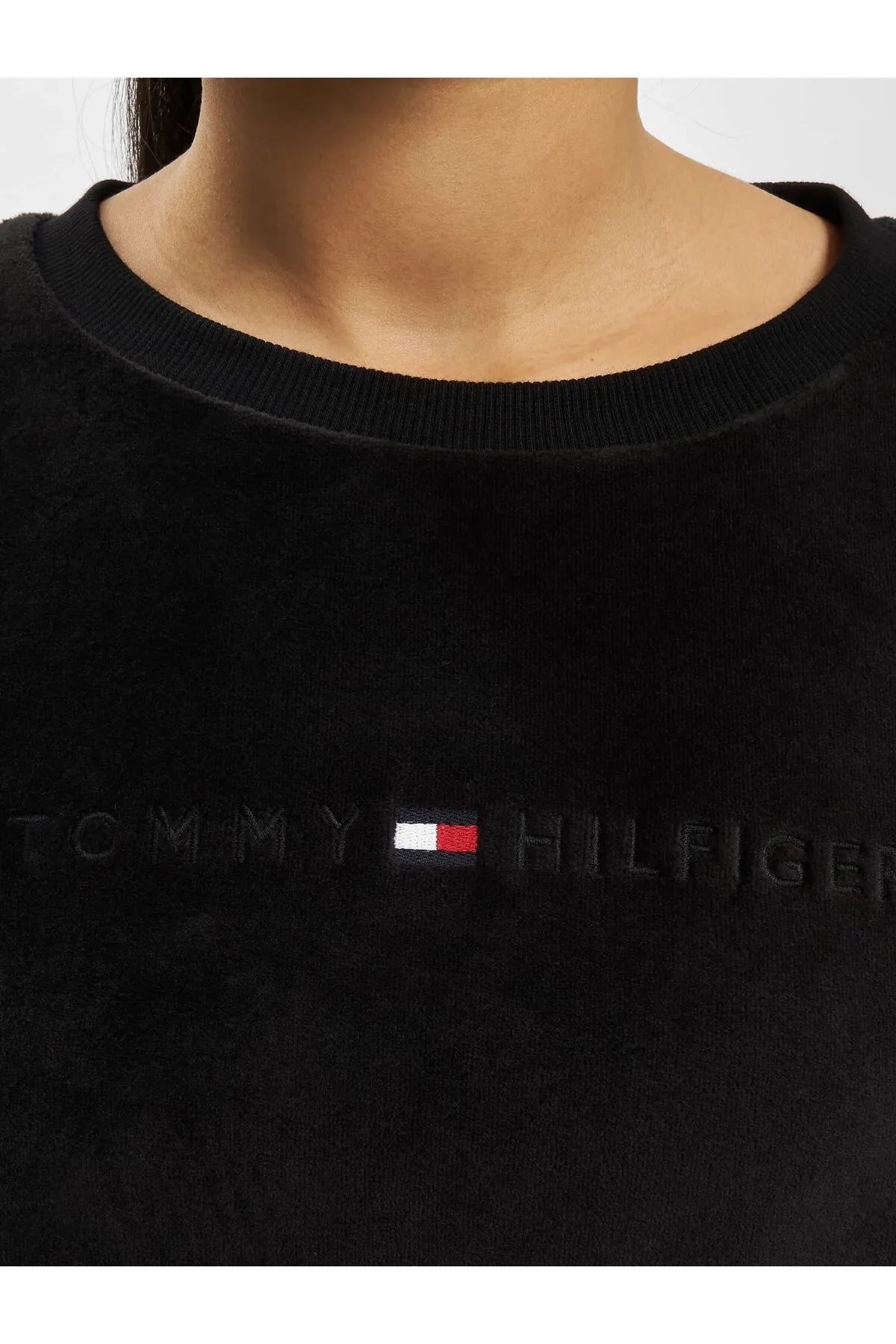 Tommy Hilfiger  Sweatshirt - Schwarz - Regular Fit
