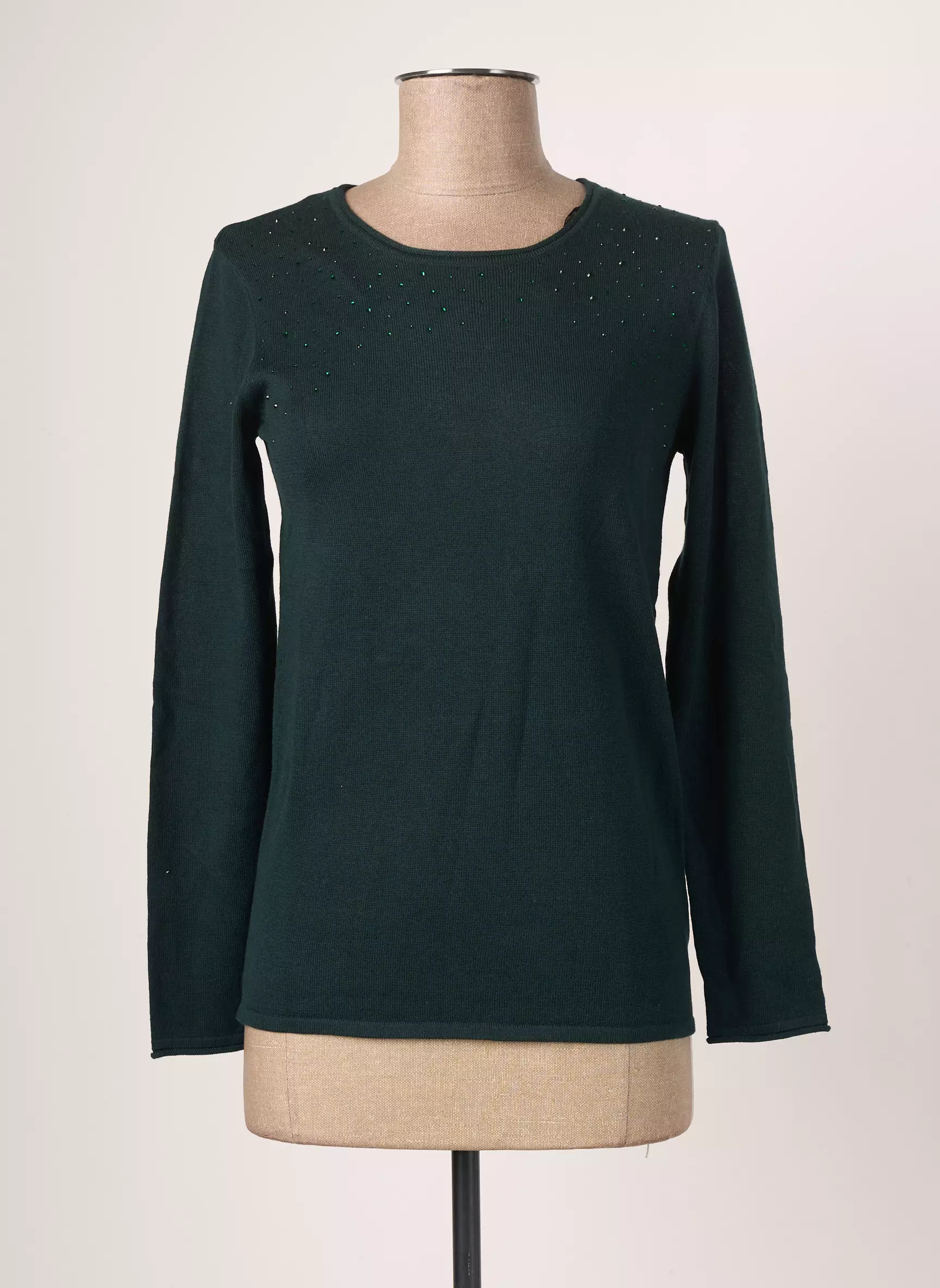 Damart Pulls Femme couleur vert