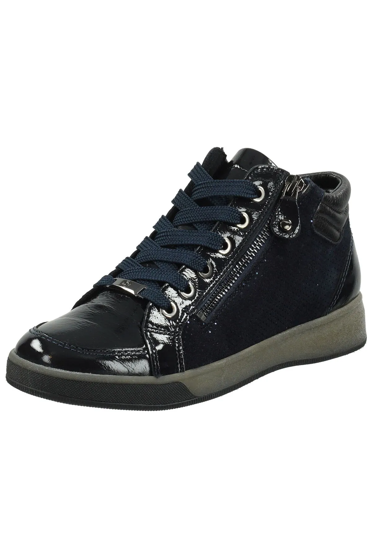 ARA  Sneaker - Blau - Flacher Absatz