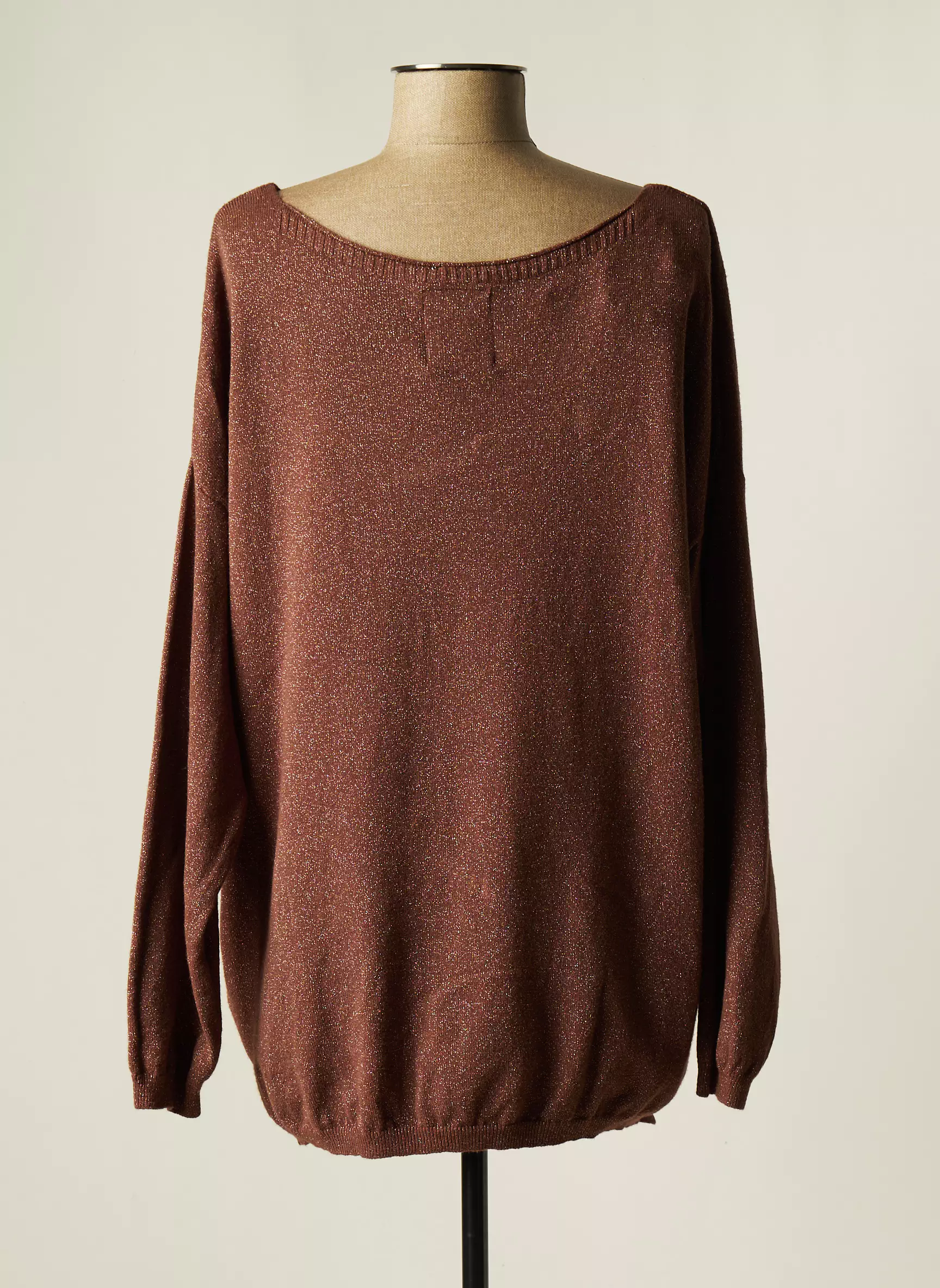 April Vintage Pulls Femme couleur marron