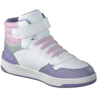Geox J Washiba Girl Sneaker High in weiß