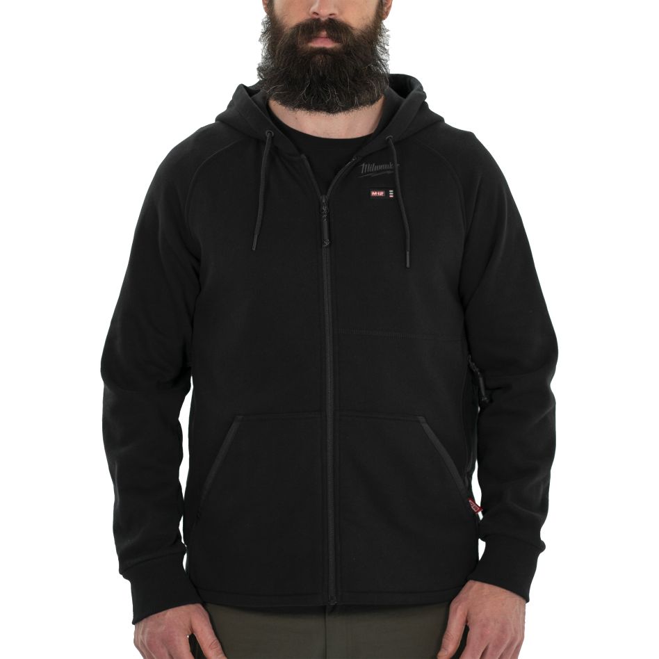 Milwaukee Accessoires 4932480064 M12 HHBL4-0 (XL) M12 Beheizbarer Hoodie Schwarz