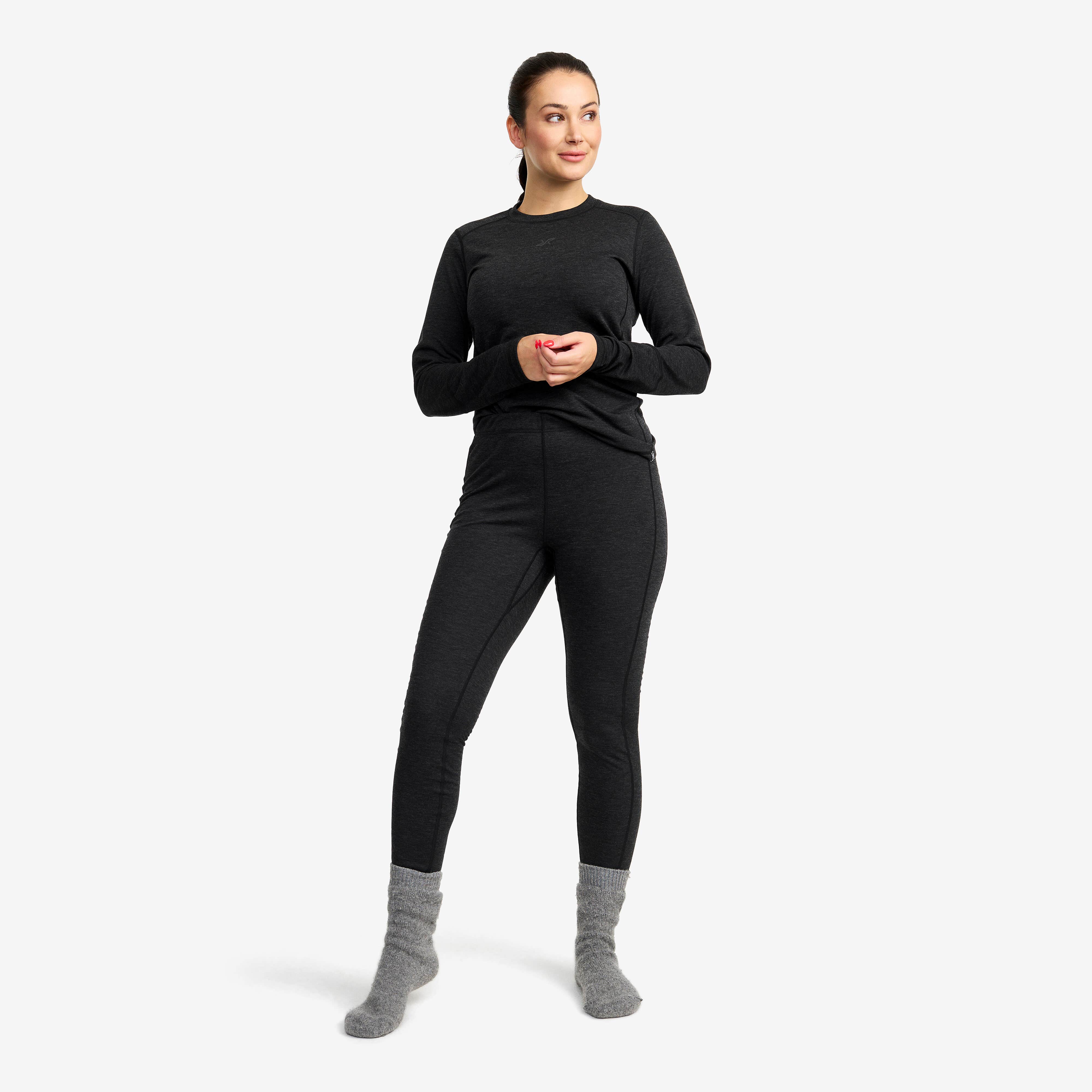 North Merino Top Femme Black