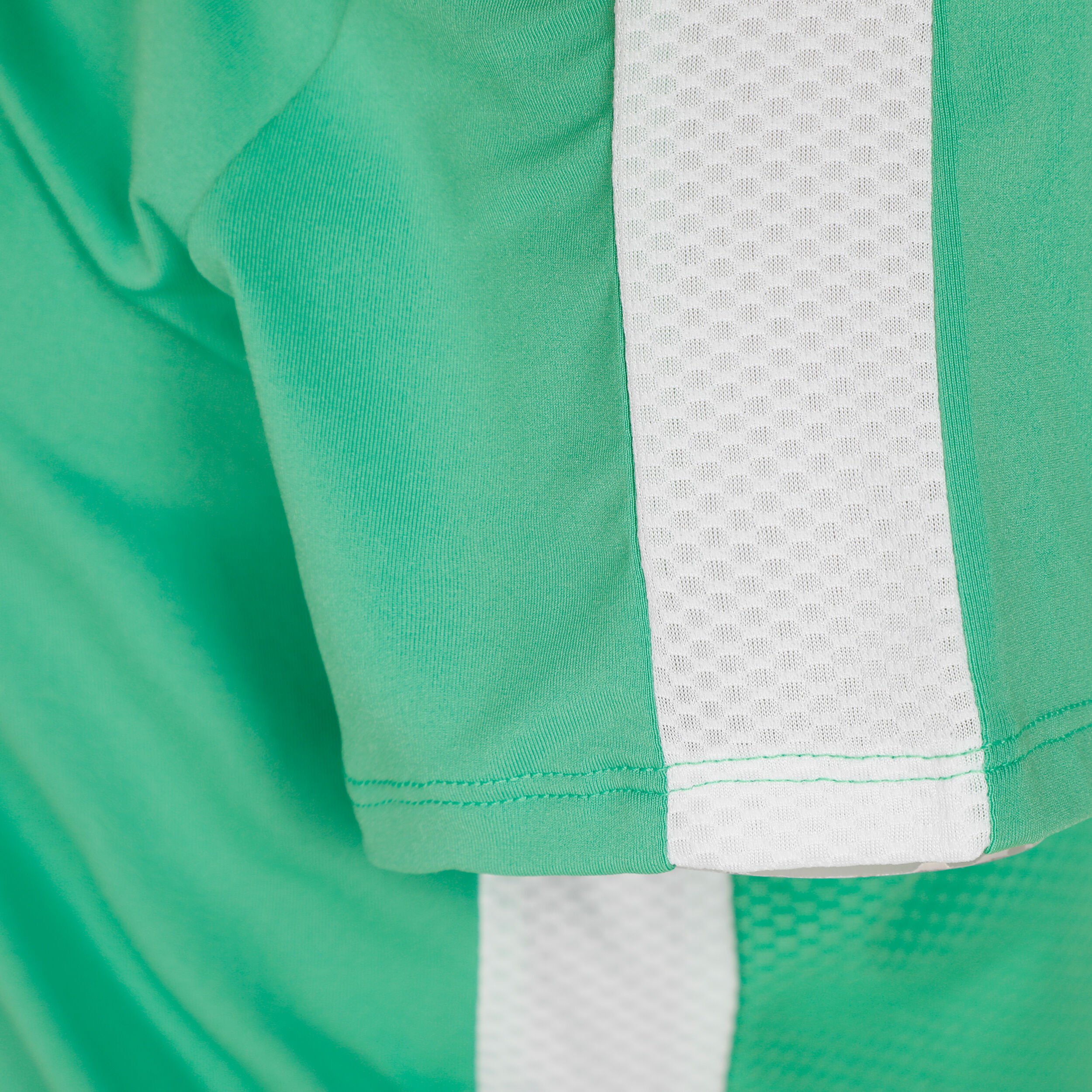 Tie-Break T-Shirt Damen - Grün, Weiß