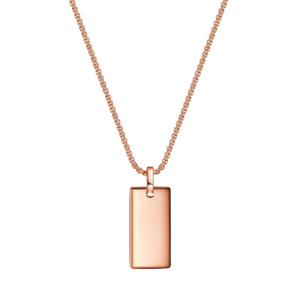 Glanzstücke München Collier en argent Argent sterling en Or rose collier
