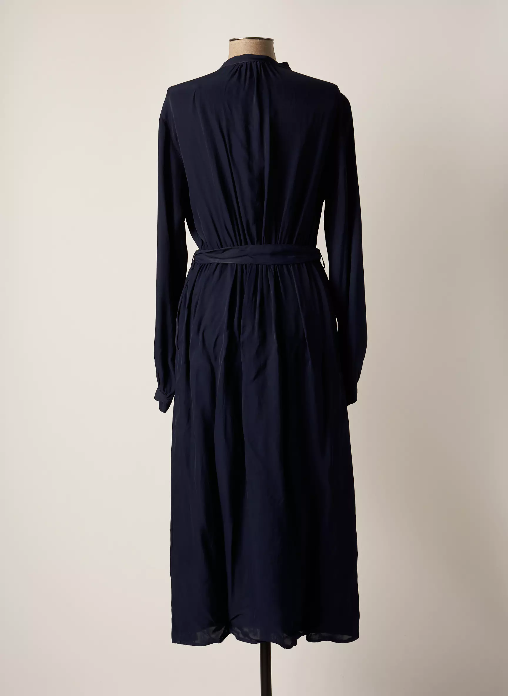 Pomandere Robes Mi Longues Femme couleur bleu