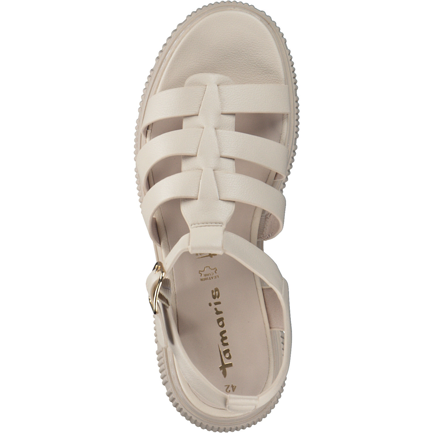 Tamaris 28719, Keilsandaletten, Damen, IVORY