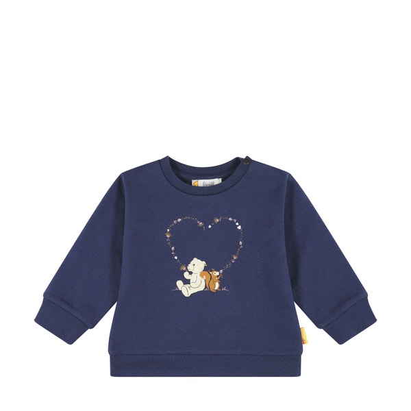 Sweatshirt, dunkelblau für Mädchen