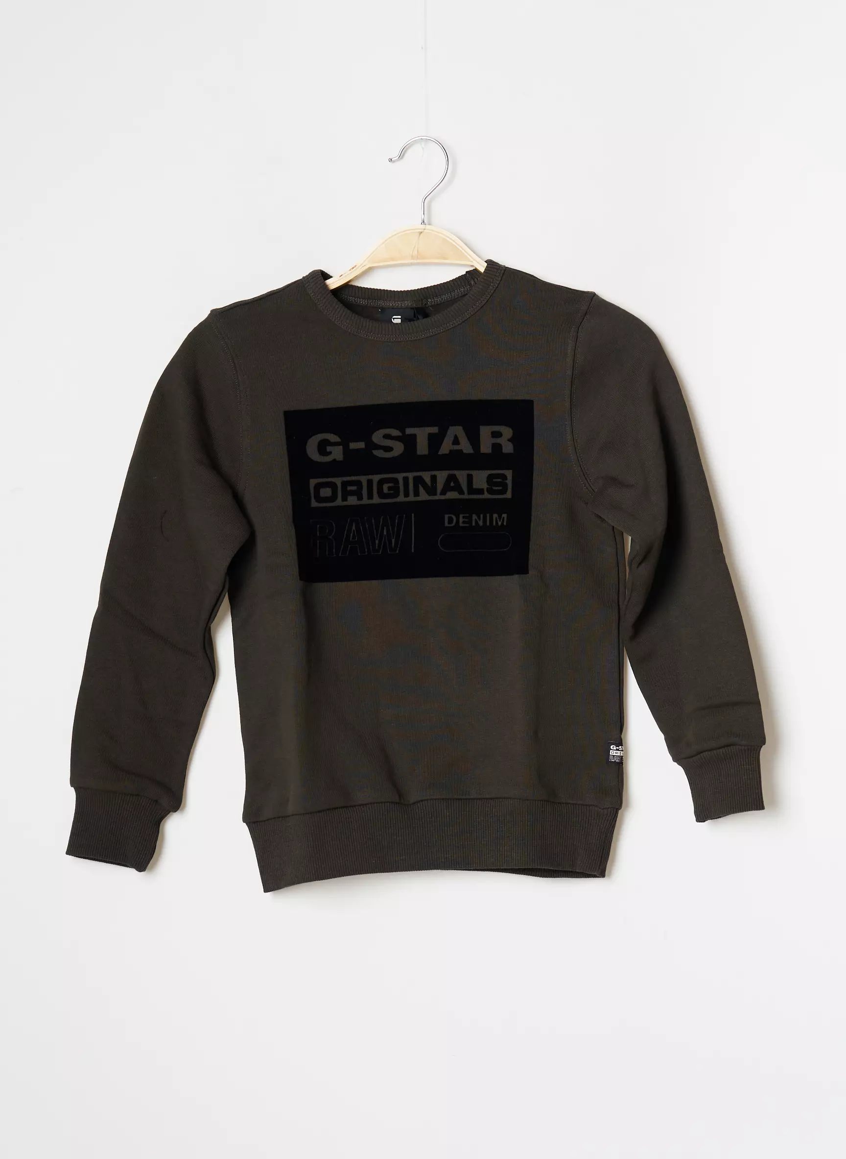 G Star Sweats Garcon couleur vert