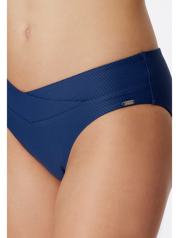 Schiesser Bikini-Hose in Dunkelblau günstig kaufen