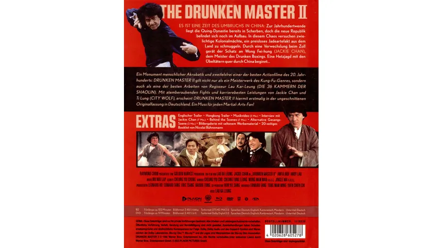Drunken Master 2 - Mediabook  (Blu-ray+DVD)