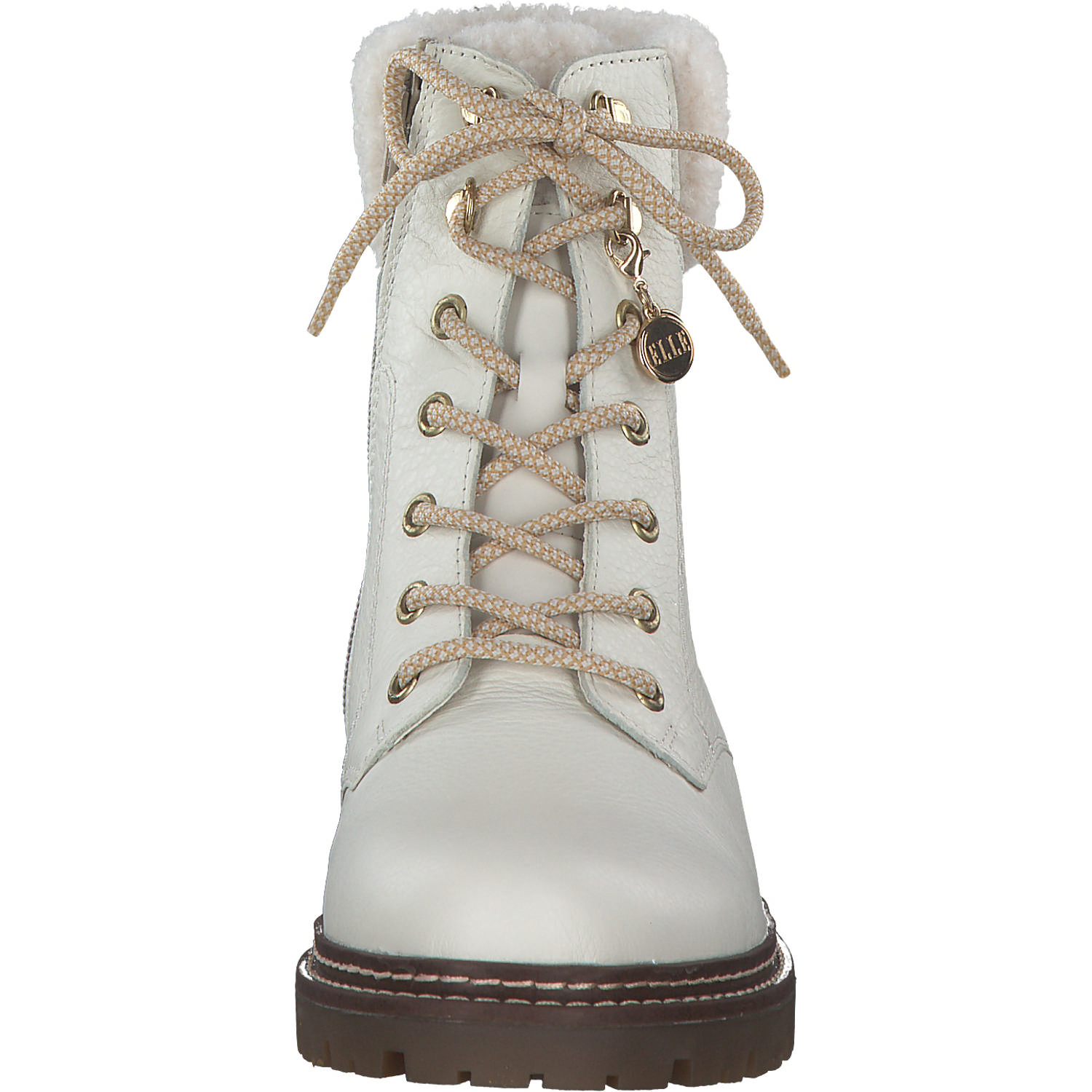 Remonte D0B74, Schnürstiefel, Damen, Weiß