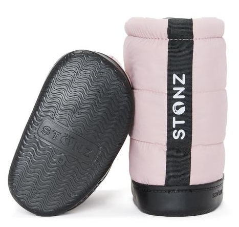 Stonz ~ Toddler Puffer Booties ~ Haze Pink