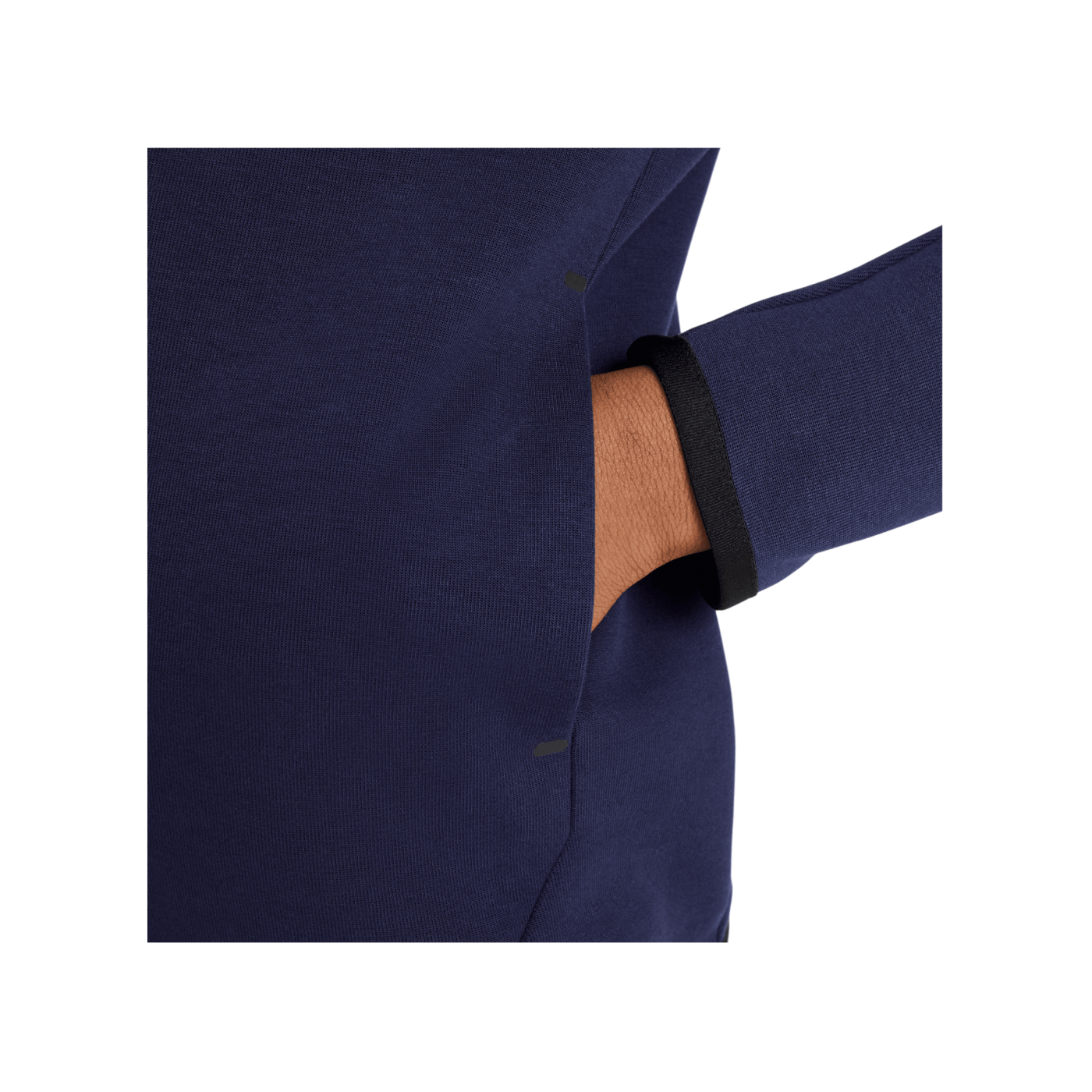 Nike Frankreich Tech Fleece Kapuzenjacke EM 2024 Kids Blau F498