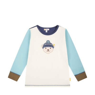 T-Shirt langarm, beige für Jungs