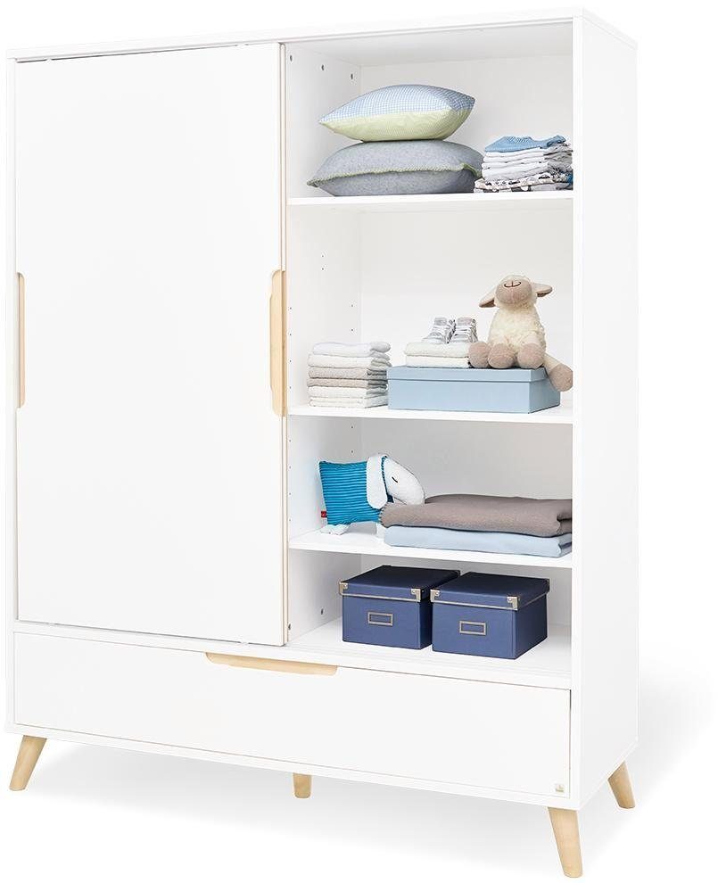 Pinolino® Kinderkleiderschrank Move breit mit Schiebetüren; Made in Europe