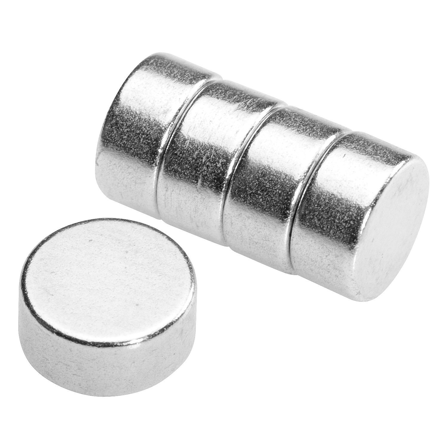 Extra starke Magnete, 6 mm Ø, 10 Stück