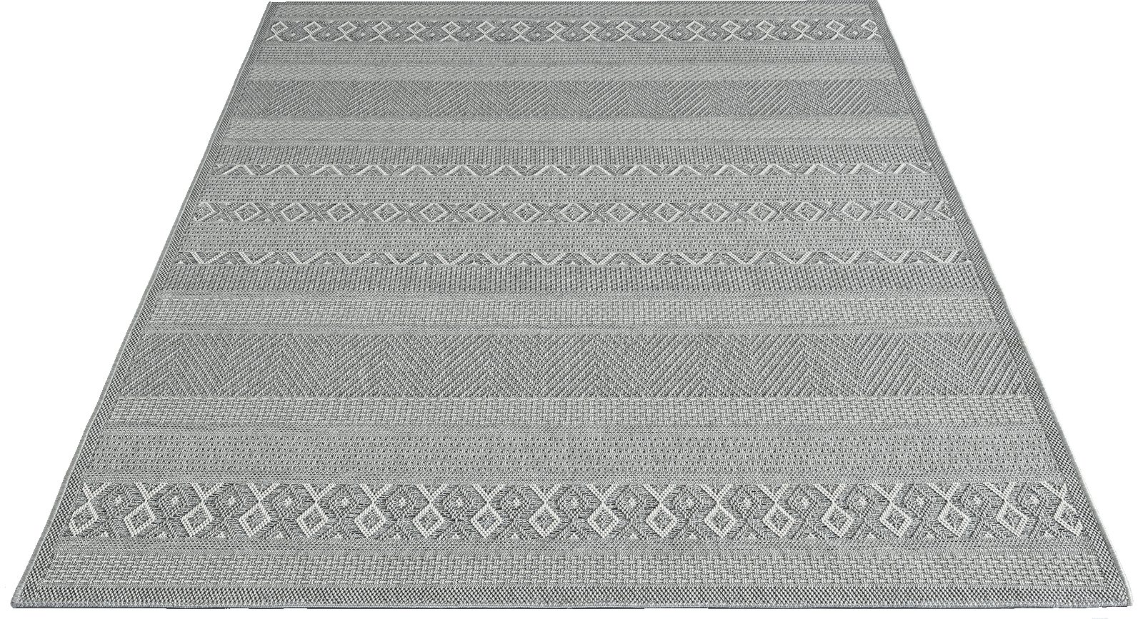 Teppich Calgary - robuster Outdoor Teppich, auch für Küche oder Esszimmer, the carpet, Rechteck