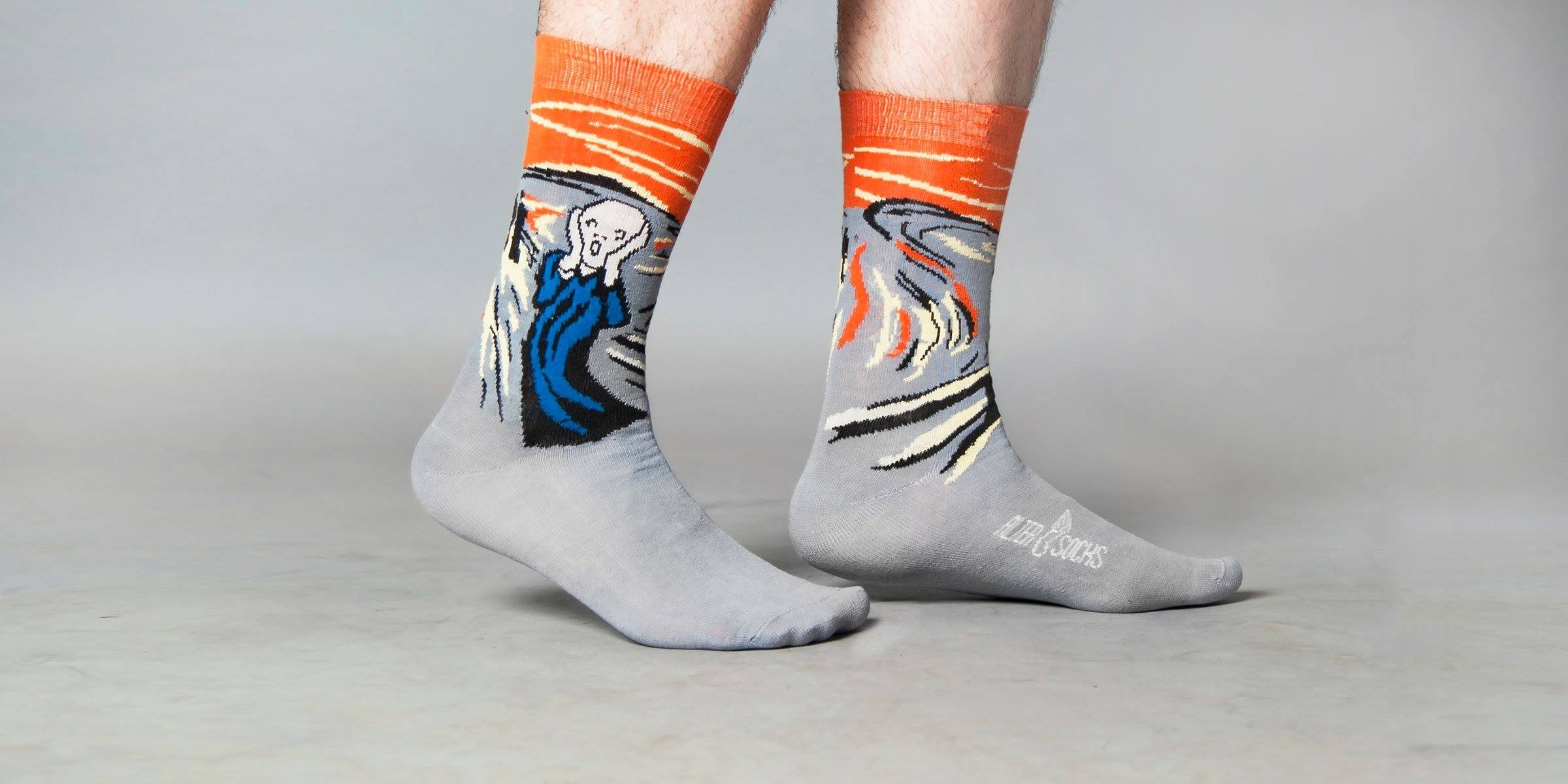 AlterSocks Freizeitsocken Lustige Socken Geist Socken Damen & Herren Unisex Größe 36 – 45 (1 Paar)