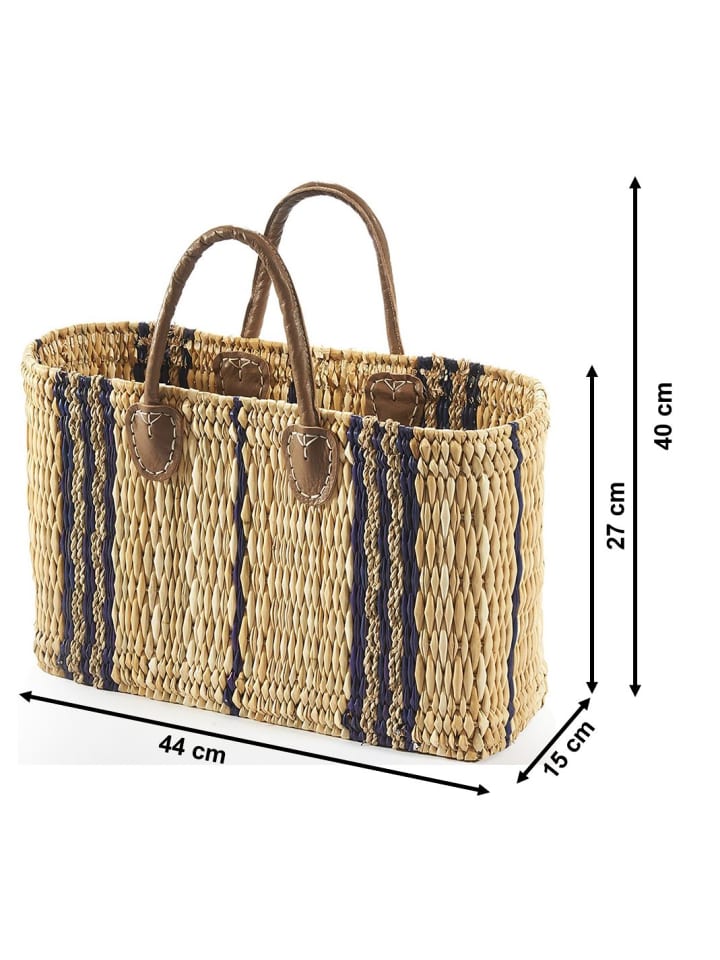 kobolo Einkaufstasche SEALEATHERBLUE in Blau günstig kaufen onesize