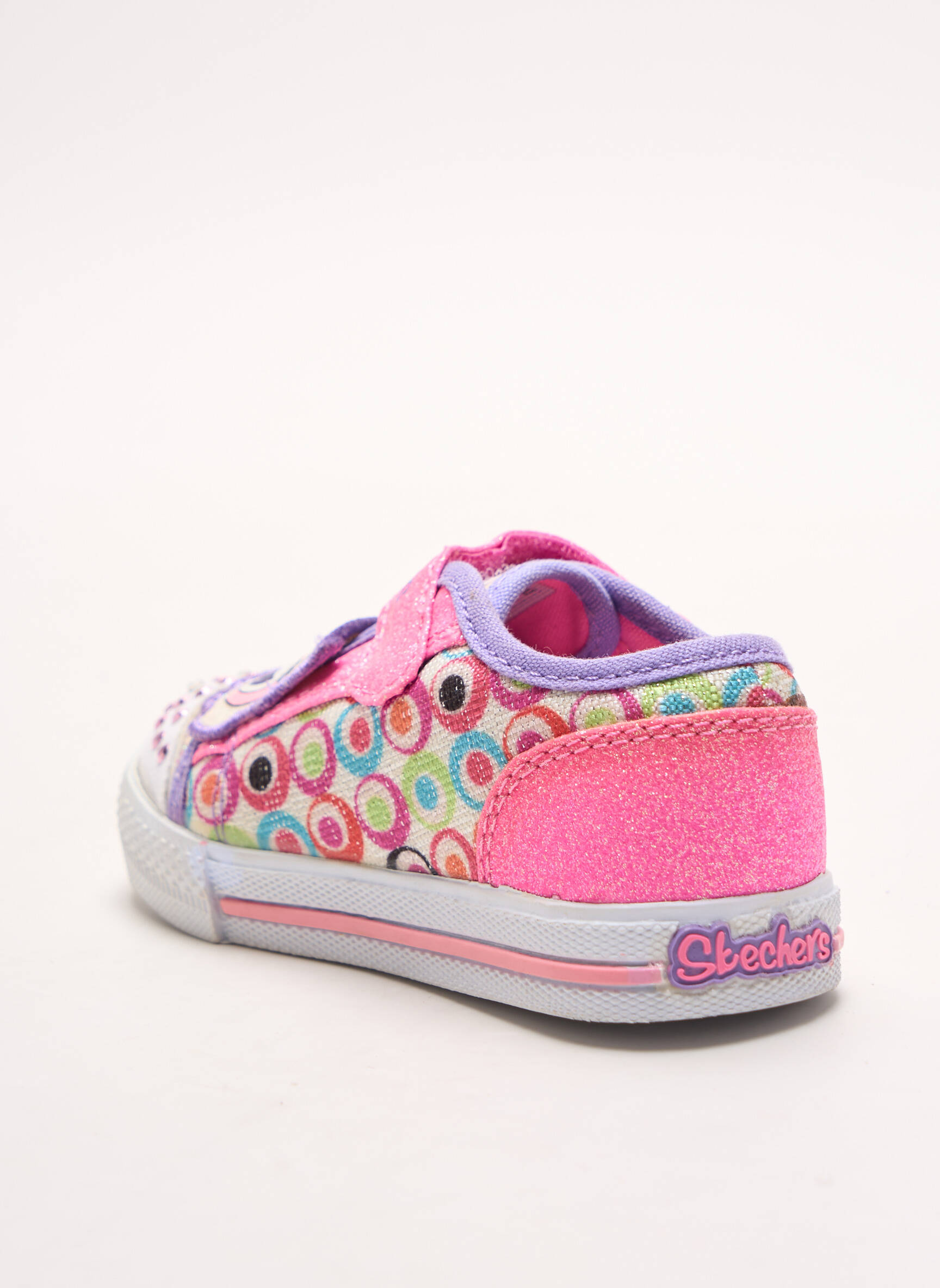 Skechers Baskets Fille couleur rose