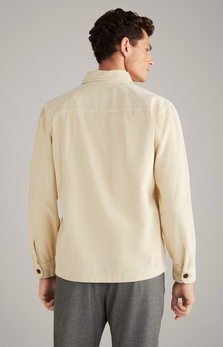 Cord-Hemd Harper in Beige