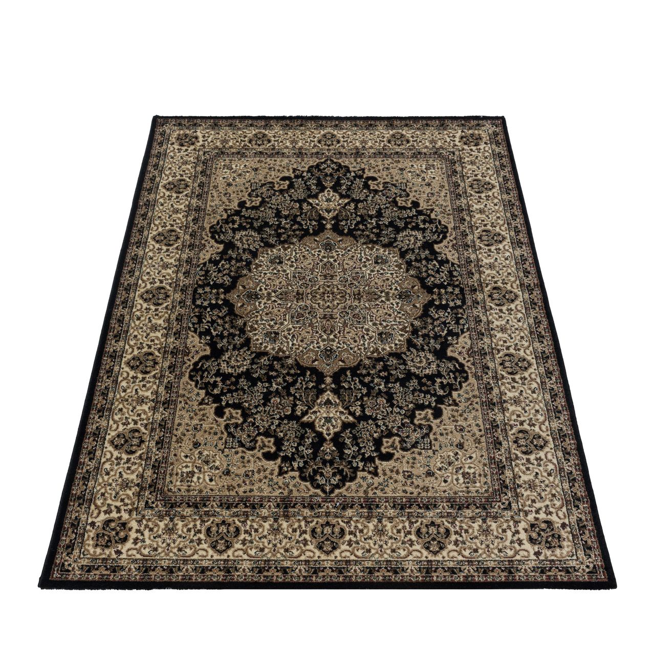 Ayyildiz Teppich, KASHMIR 2608, BLACK, 240 x 340 cm