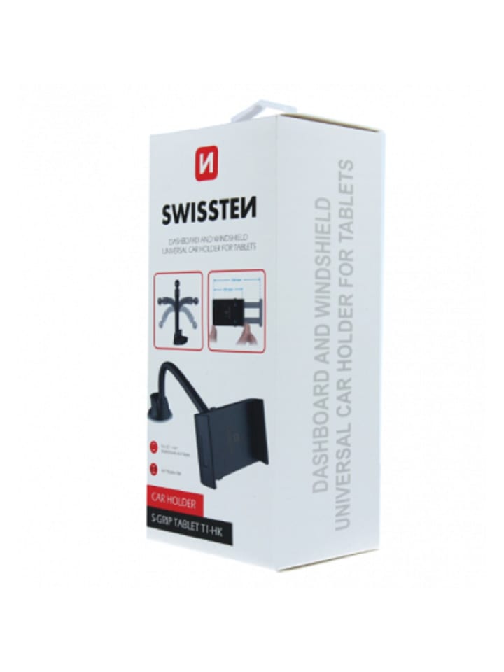 Swissten S-Grip T1-HK 36 cm Schwanenhals Auto-Halter für Geräte bis 185 mm in schwarz günstig kaufen 20 cm