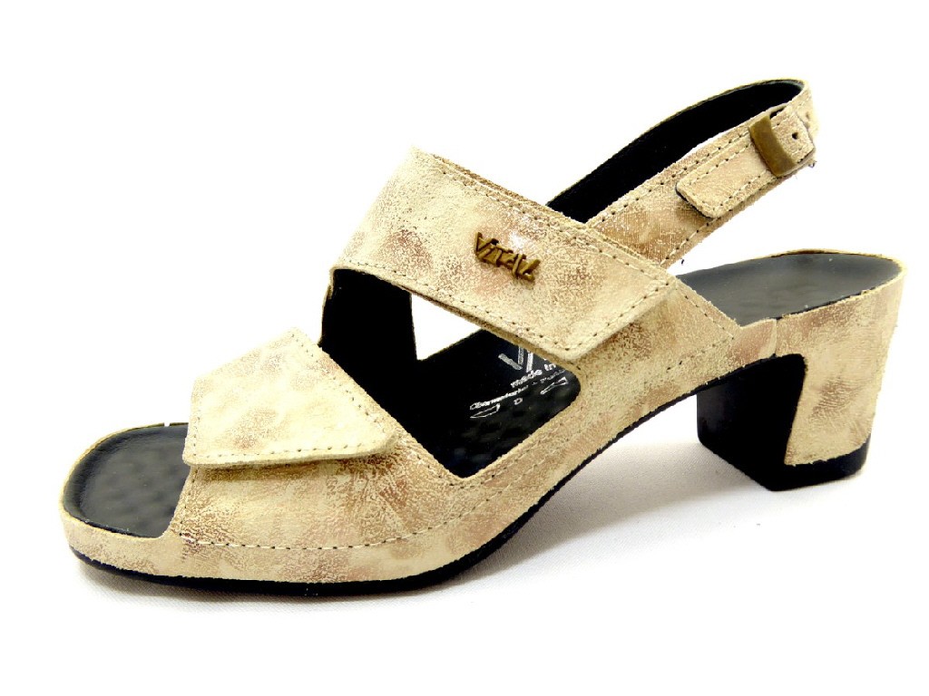 VITAL Komfort Sandalen beige